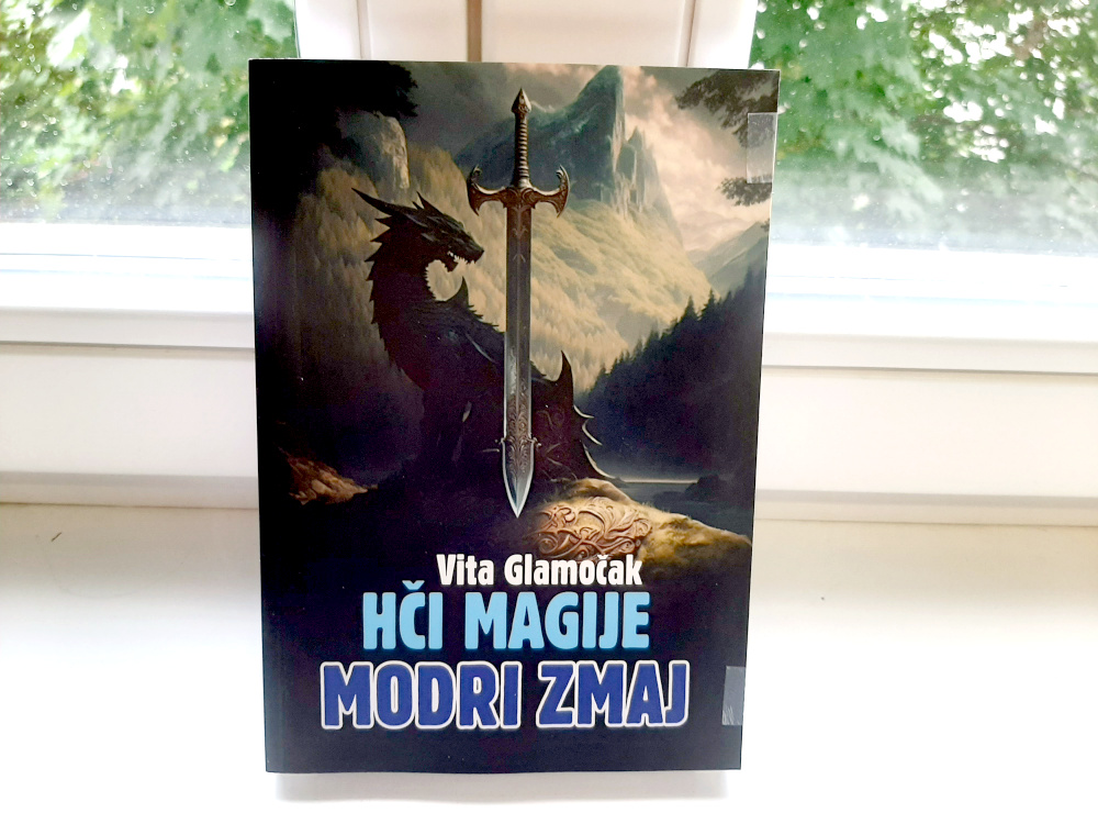 Vita Glamočak: MODRI ZMAJ – Založba knjig Kulturni center Maribor